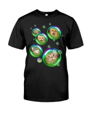 Funny cats in bubbles - for cat lover Premium Fit Mens Tee tile