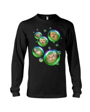 Funny cats in bubbles - for cat lover Long Sleeve Tee tile