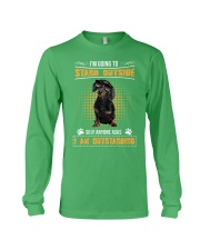 Dachshund Stand Outside Long Sleeve Tee tile