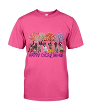  German Wirehaired Pointer happy everything for German Wirehaired Pointer lover Classic T-Shirt tile