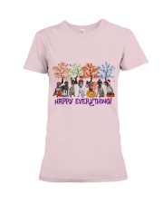  German Wirehaired Pointer happy everything for German Wirehaired Pointer lover Premium Fit Ladies Tee tile