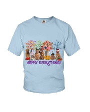 Dogue de Bordeaux happy everything for dogue de bordeaux lover Youth T-Shirt tile