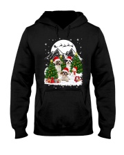 Shih Tzu Santa Is Coming - for Shih tzu lover Hooded Sweatshirt tile
