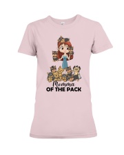 Yorkshire Terrier momma of the pack for yorkshire lover Premium Fit Ladies Tee tile