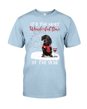 Dachshund wonderful time for dachshund lover Classic T-Shirt tile