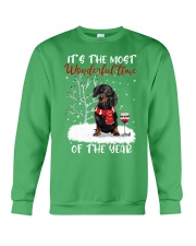 Dachshund wonderful time for dachshund lover Crewneck Sweatshirt tile