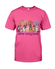 American Staffordshire Terrier happy everything for American Staffordshire Terrier lover Classic T-Shirt tile