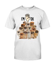 Full of Tibetan Spaniels i'm ok - for Tibetan Spaniel lover Classic T-Shirt front