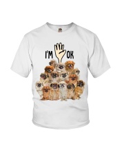 Full of Tibetan Spaniels i'm ok - for Tibetan Spaniel lover Youth T-Shirt tile