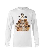 Full of Tibetan Spaniels i'm ok - for Tibetan Spaniel lover Long Sleeve Tee tile