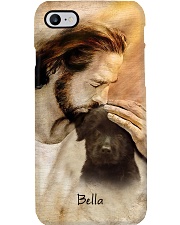 Jesus with lovely Bella Phone Case tile