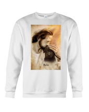 Jesus with lovely Bella Crewneck Sweatshirt tile