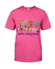 Llama happy everything Irish for Wolfhound lover Classic T-Shirt tile