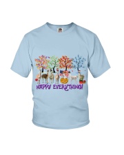Llama happy everything Irish for Wolfhound lover Youth T-Shirt tile