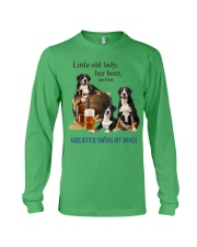 Greater Swiss Mountain Dog just fine Long Sleeve Tee tile