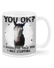 Horse i should've told you i was stopping cus - for horse lover Mug front