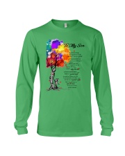 To my son cus Long Sleeve Tee tile