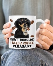 Dachshund don't touch me i need a coffee - for Dachshund lover Mug ceramic-mug-lifestyle-71