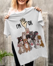 Full of American bully i'm ok - for American bully lover Classic T-Shirt apparel-classic-tshirt-lifestyle-front-117