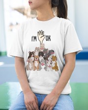 Full of American bully i'm ok - for American bully lover Classic T-Shirt apparel-classic-tshirt-lifestyle-front-213