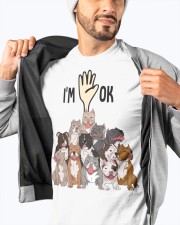 Full of American bully i'm ok - for American bully lover Classic T-Shirt apparel-classic-tshirt-lifestyle-front-93