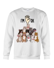 Full of American bully i'm ok - for American bully lover Crewneck Sweatshirt tile