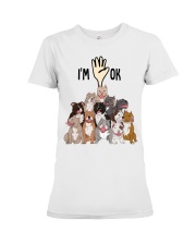 Full of American bully i'm ok - for American bully lover Premium Fit Ladies Tee tile
