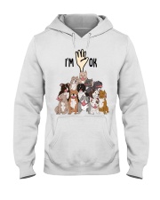 Full of American bully i'm ok - for American bully lover Hooded Sweatshirt tile
