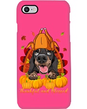 Dachshund thankful and blessed for dachshund lover Phone Case tile