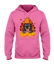 Dachshund thankful and blessed for dachshund lover Hooded Sweatshirt tile