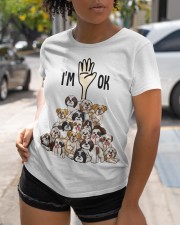 Full of Shih tzus i'm ok Classic T-Shirt apparel-classic-tshirt-lifestyle-front-249