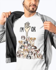 Full of Shih tzus i'm ok Classic T-Shirt apparel-classic-tshirt-lifestyle-front-93