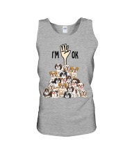 Full of Shih tzus i'm ok Unisex Tank tile