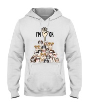 Full of Shih tzus i'm ok Hooded Sweatshirt tile