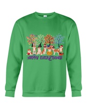 Akita inu happy everything for Akita inu lover Crewneck Sweatshirt tile