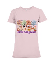 Akita inu happy everything for Akita inu lover Premium Fit Ladies Tee tile