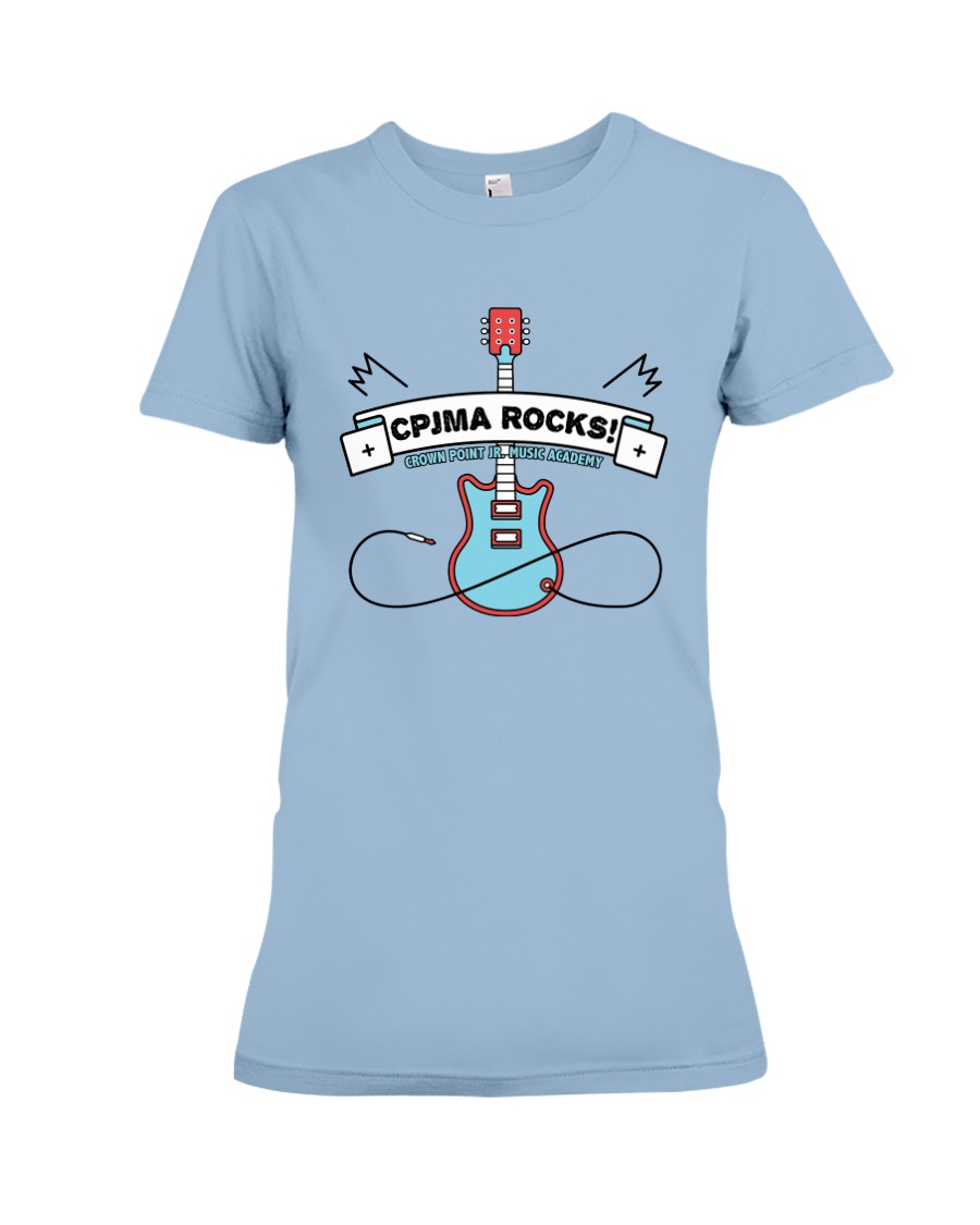 CPJMA Rocks Campaign Premium Fit Ladies Tee