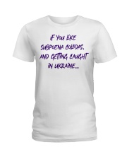 SUBPOENA COLADAS Ladies T-Shirt thumbnail