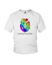 Live and Let Live PRIDE Youth T-Shirt thumbnail