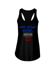ONE ISSUE VOTER Ladies Flowy Tank thumbnail