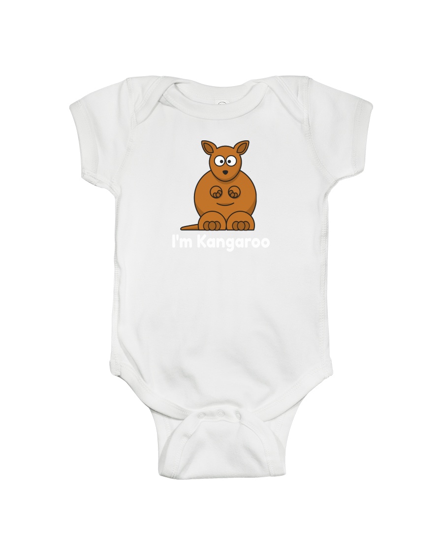 Cute baby onesie with Kangaroo print Onesie