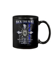 Thin Blue Line T Shirt - Law Enforcement Mug thumbnail