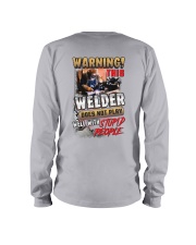 Welder does not play well with stupid people Long Sleeve Tee thumbnail