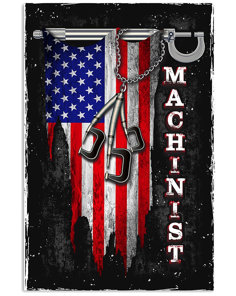 Proud Machinist 11x17 Poster