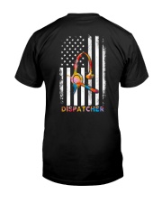 American Flag Dispatcher Classic T-Shirt thumbnail