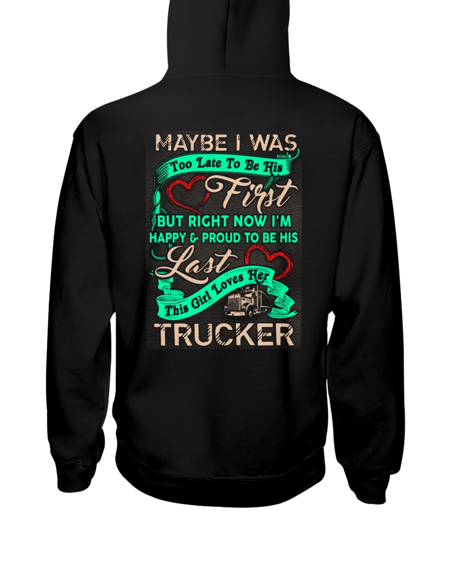Cute Trucker's Lady Hoodie Hooded Sweatshirt