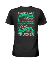 Cute Trucker's Lady Hoodie Ladies T-Shirt thumbnail