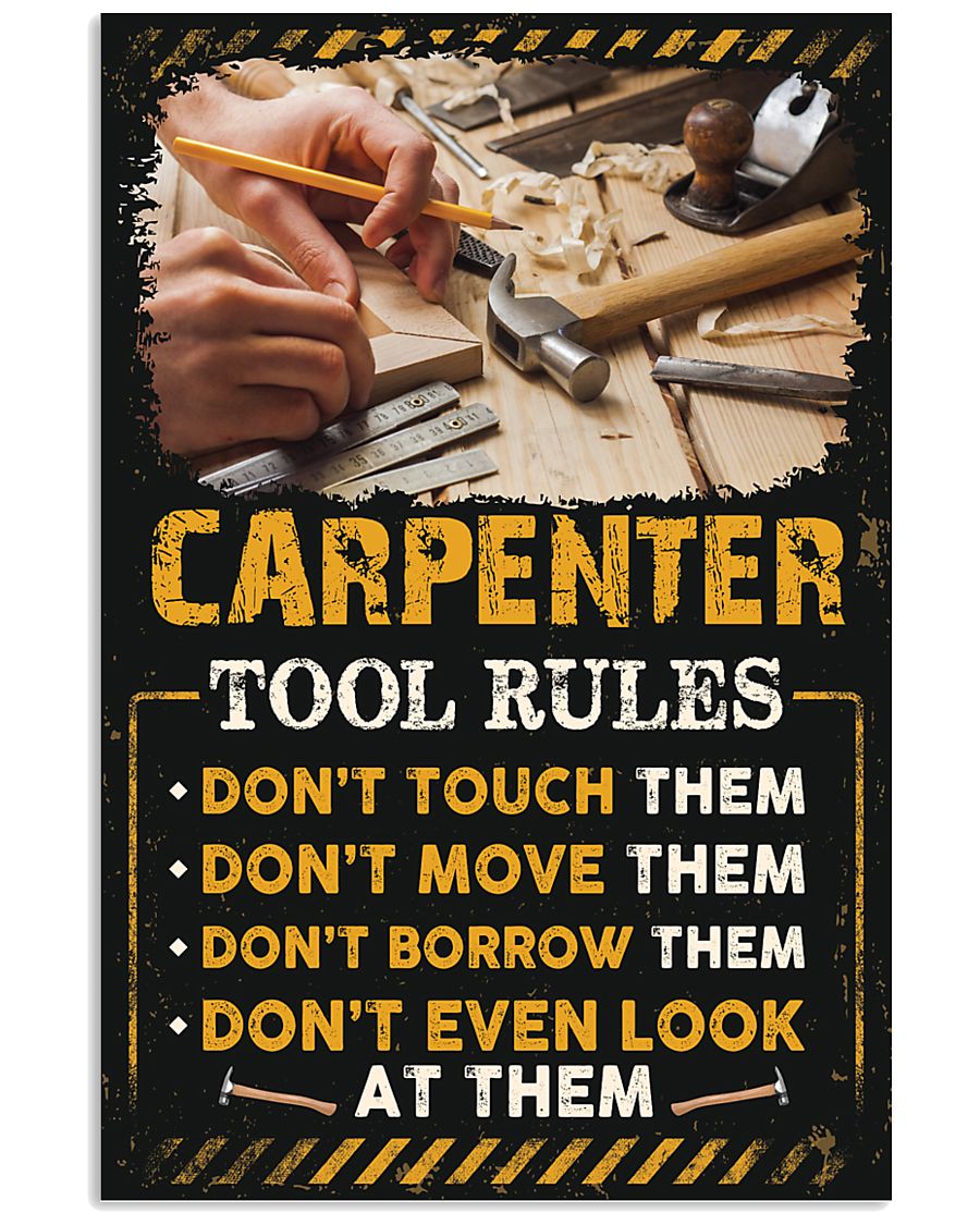 Proud Carpenter 11x17 Poster