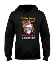 The Nice Bartender Is On Vacation Hooded Sweatshirt thumbnail