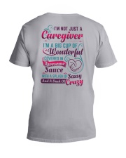 Caregiver With A Splash Of Sassy V-Neck T-Shirt thumbnail